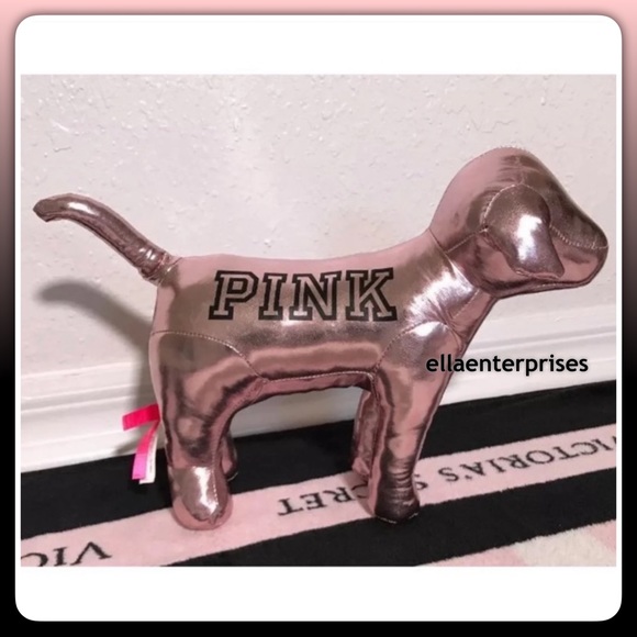 VS Pink Rose Gold Limited Giant Mini Dog